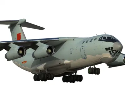 IL-76 TD 3D model
