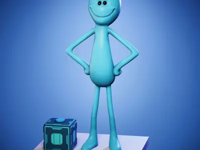 Meeseeks Free 3D print model