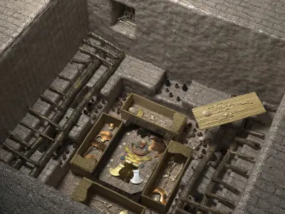 Royal Tomb of the Lord of Sipan 3D model