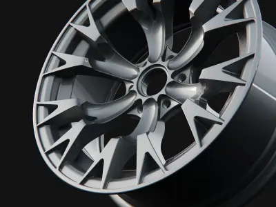 Fuel D806 Flame Wheels 3D model