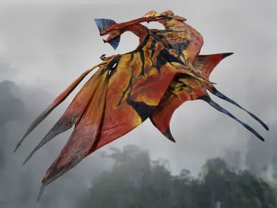 Toruk Makto Low-poly 3D model