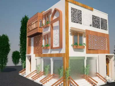Islamic Architecture 3D model
