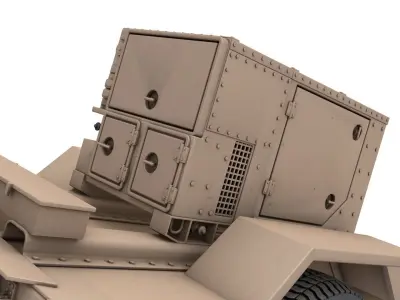 Military Generator MEP 803A 3D model