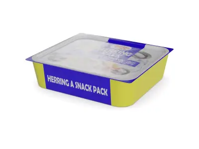 Herrings and herring products Herring Snack Pack Low-poly 3D model