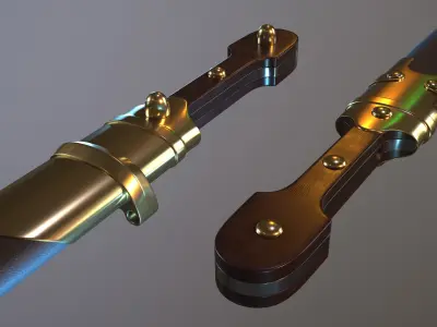 Dagger of the Mountain Brigades 3D model