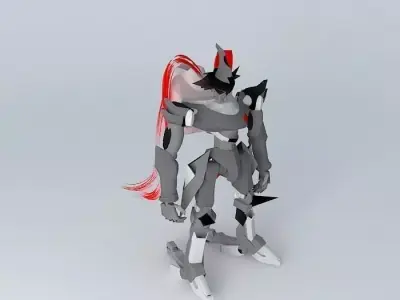 Zangetsu Zangetsu robot Free 3D model
