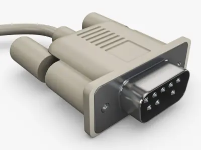 Apple Lisa A9M0050 Mouse Vintage 1983-1984 M 1 3D model