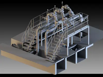 8- Factory units- Vol 16 3D model