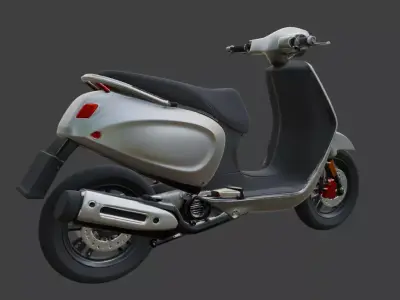 Modern Electric Scooter 3D model buy