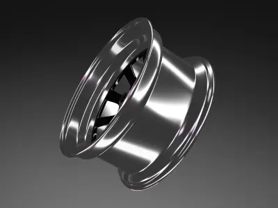 Car rim 19x9 inspired by American Racing 767 3D model