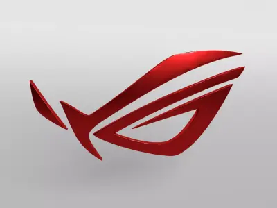 ROG Logo version1 011 Free low-poly 3D model