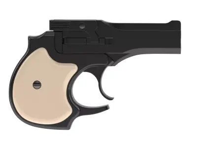 High Standard Derringer 3D model