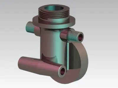 Top for knapsack sprayer pump Free 3D model