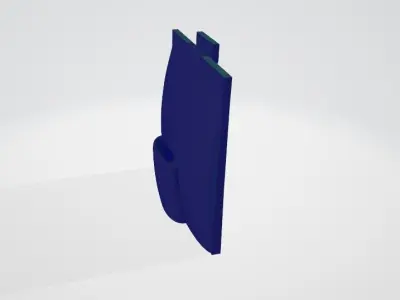 Jet propelled RC boat for 3D printing 3D print model