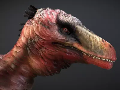 ULTIMATE RAPTOR Low-poly 3D model