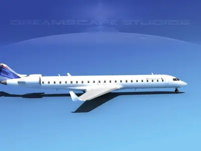 Bombardier CRJ900 Delta Connection 2 3D model