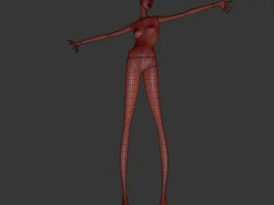 Mannequin 608 coll60 3D model