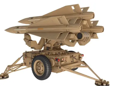 MIM23 HAWK System 3D model
