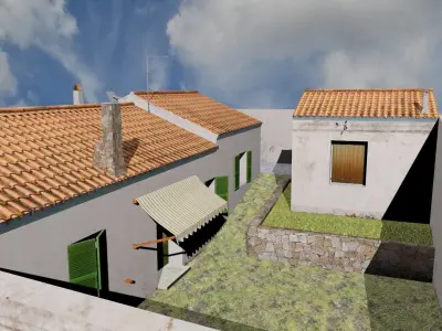 Fisherman Home - Low Poly Low-poly 3D model