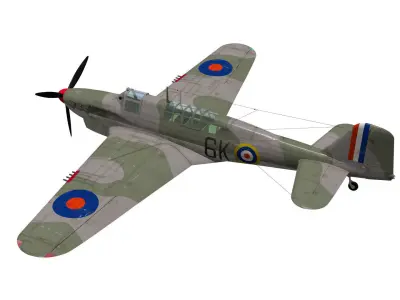 Fairey Fulmar Mk1 3D model