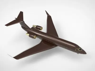 Gulfstream G650 Jet 3D model