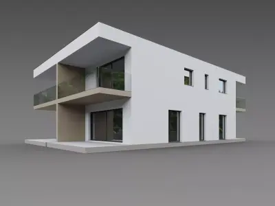 Solace House 3D model