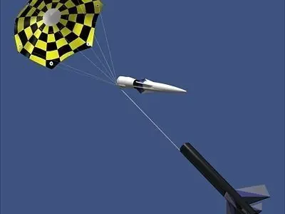 Model Rocket launcher Free 3D model