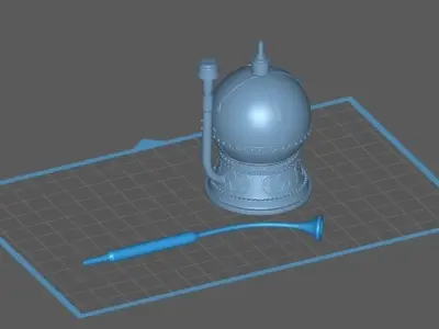 Jabba the Hutt - Hookah  3D print model
