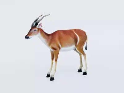 Antelope Free 3D model purchase