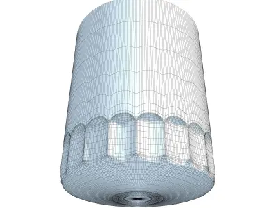 Oil Filter 3D model 3D model