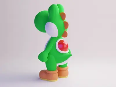 Yoshi 3D model