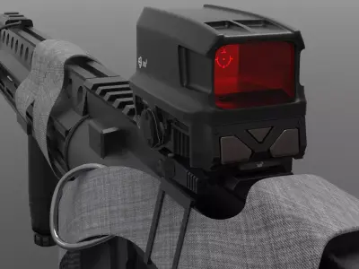 m4 Collector Fps - Tps Low-poly 3D model