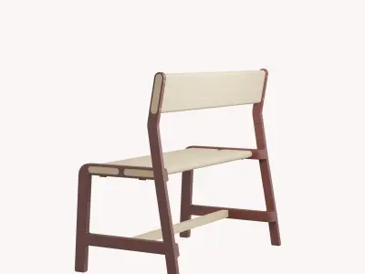 Ikea children bench Free 3D model