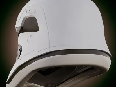 Star Wars First Order Stormtrooper Helmet 3D model