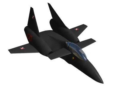 pzl230F Skorpion 3D model