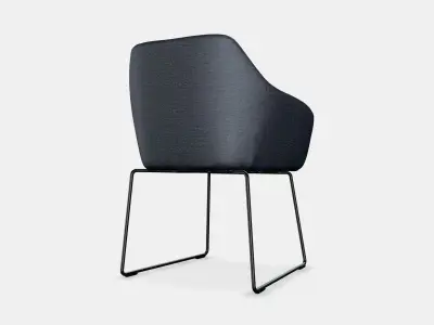 TOSSBERG chair Low-poly 3D model