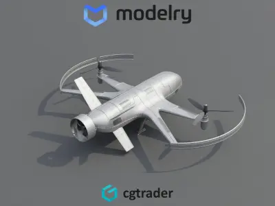 Naval Drones 3D model