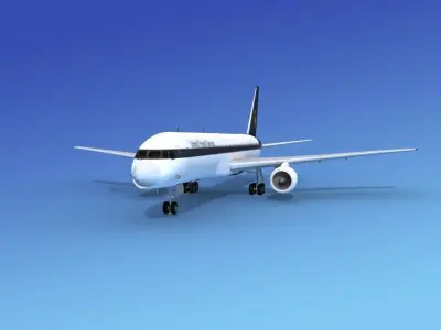 Boeing 757-200 UPS 3D model