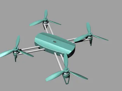 Drone 3d quadcopter 3D model