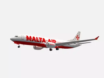 Malta Air Boeing 737 Max 8 - 200 3D model