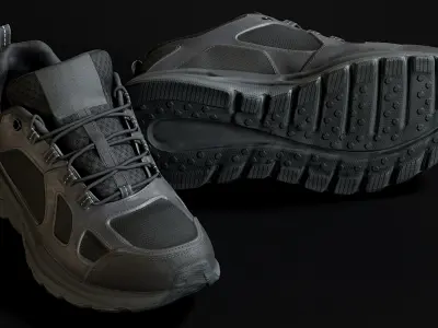 Sneakers 4 3D model