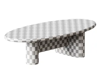Beautifully Designed Fishes 19 Coffee Table 3D model
