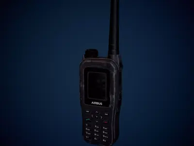 Tetrapol TPH900 Portable Radio  Low-poly 3D model