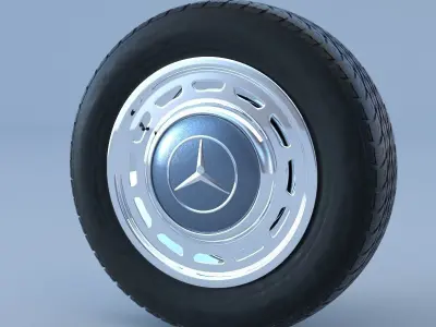 Mercedes-Benz Classic Wheel 3D model