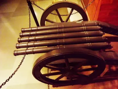 Medieval free low-poly cannons Free low-poly 3D model