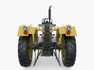 Generic Tractor v2 3D model