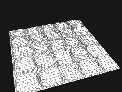 Paving Stones Tileable 3D model