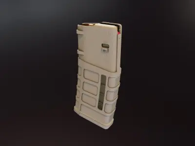PMAG 25 M118 Magazine Low-poly 3D model