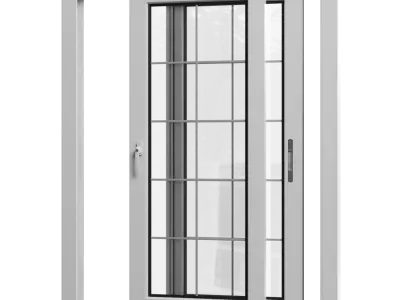  Double Grid Sliding Window Model, White 