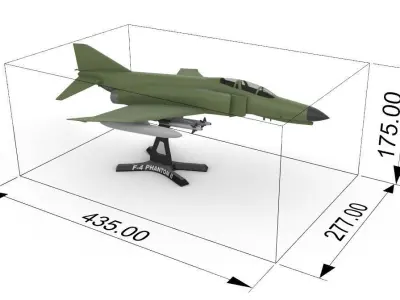 F-4 Phantom II 3D print model